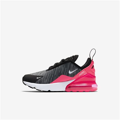 nike air max kinder schwarz pink|Air Max 270 kids shoes.